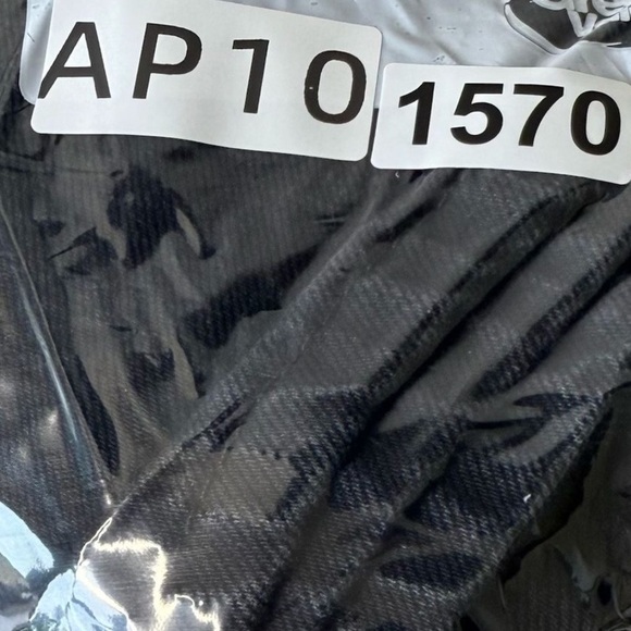 Levi's Dark Gray Jean Shorts for Men plus size - Picture 7 of 7